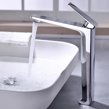 Смеситель для раковины BOCH MANN, VIVA XL N BM9134 высокий, хром