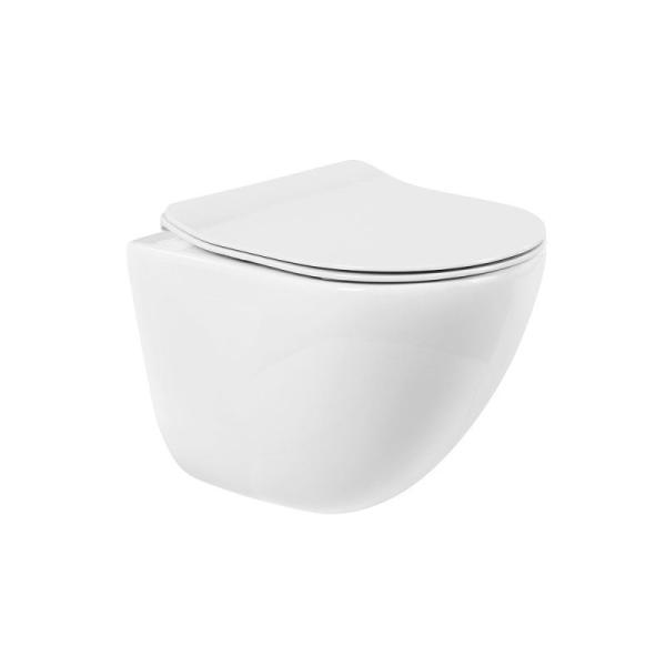 Унитаз Belbagno AMANDA BB051CHR подвесной безободковый 50 см