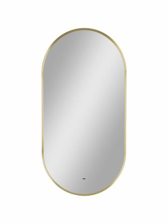 Зеркало Uperwood Next Znext50100g LED 50*100 бесконтактный сенсор золотое