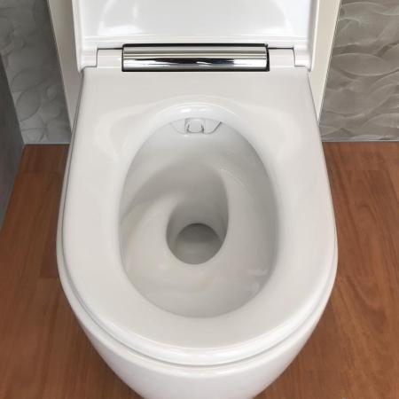 Унитаз-биде Geberit AquaClean Sela 146.224.21.1 (глянцевый хром) подвесной