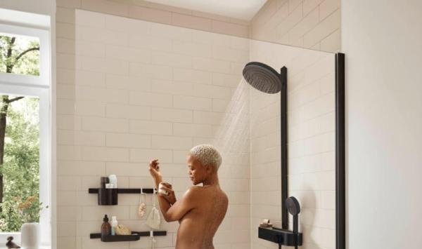 Душевая система Hansgrohe 24240670 Pulsify S для душа, термостат