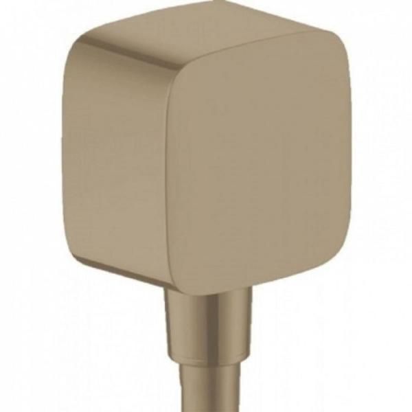 Hansgrohe 26457140 шланговое подключение Fixfit E шлифованая бронза