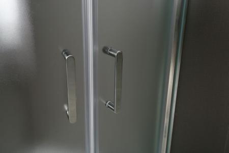 Душевой уголок BelBagno UNO-195 80x80 матовое стекло 5 мм профиль хром UNO-195-R-2-80-P-Cr