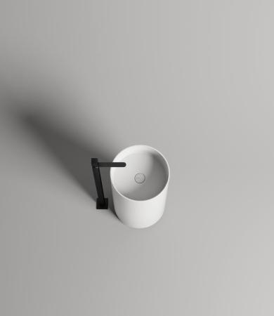 Раковина Salini ARMONIA 01 S-Sense глянцевая 45x45 130114G напольная без отв.смесителя