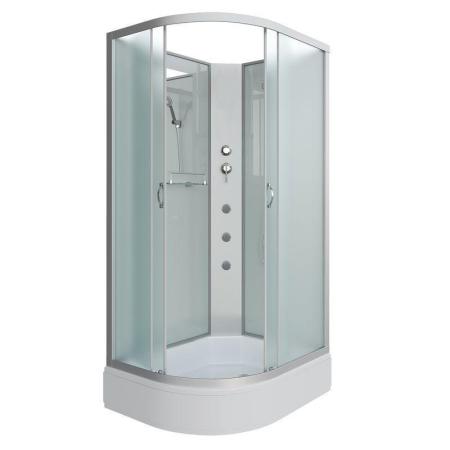 Душевая кабина Niagara NG-33974-14RBKG 900х700х2000 средний поддон  26см стекло матовое