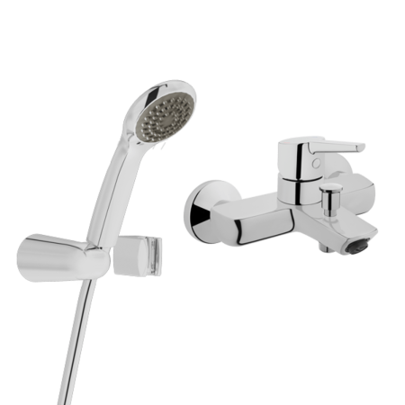 Комплект смесителей VitrA Stern  458655 матовый черный латунь