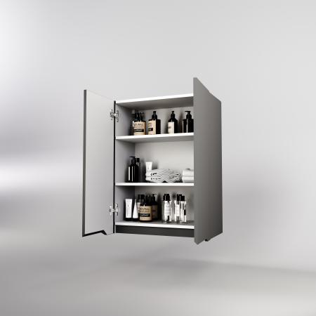 Подвесной Шкаф Style Line Марелла мини 600 Люкс антискрейтч серый, PLUS