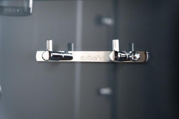 Душевая кабина Esbano 90x90 полукруг матовое стекло ESKG90CR