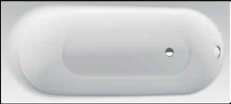 Bette Comodo ванна 1800х800х450 мм, антислип по всей зоне пола, сталь эмал., в к-те звукопоглощ. пластины, 2 отверстия под смеситель по чертежу, цвет белоснежный матовый Snow 440