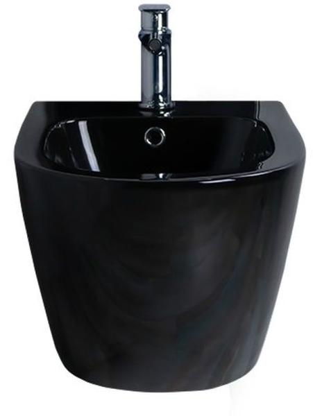 Биде Gid BDP-96BL 48 см подвесное черный глянцевый
