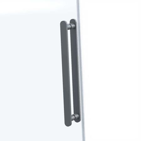Душевая дверь Vincea Como Soft VDS-1CS110CLGM, 1100, вороненая сталь, стекло прозрачное