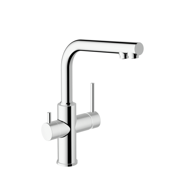 Смеситель VitrA Masterline  A42144EXP с поворотным изливом и фильтром для воды однорычажный хром латунь