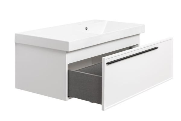 Тумба под раковину LA FENICE Elba Bianco белый 90 FNC-01-ELB-B-90 белый матовый