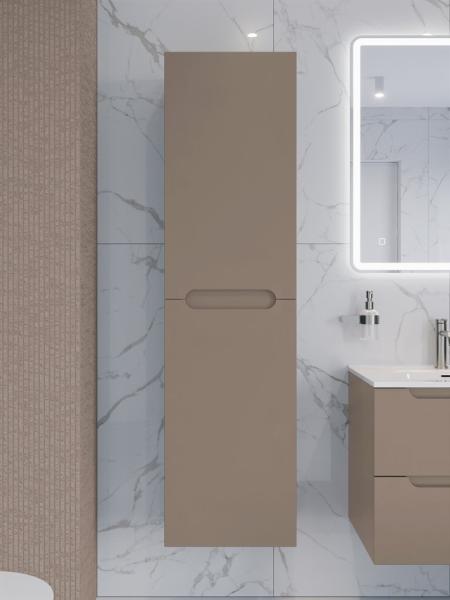 Шкаф BelBagno ETNA-1500-2A-SC-WO-P-R Rovere Bianco правый подвесной