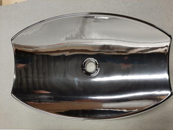 Раковина на столешницу Bien Harmony 64 см цвет платина HRLG06301FD0X0000