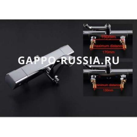 Душевая система Gappo G2491 термостат хром