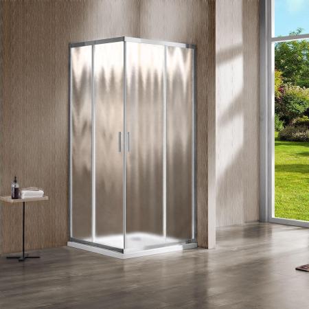 Душевой уголок Vincea Garda VSS-1G1012CH, 1200*1000, хром, стекло шиншилла