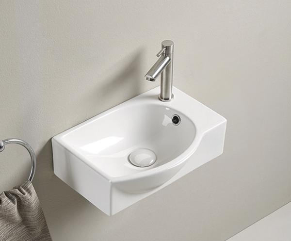 Раковина Gid N9276L подвесная 40,5 Белый