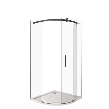 Душевой уголок GOOD DOOR GALAXY R-100-C-B 100x100 прозрачное