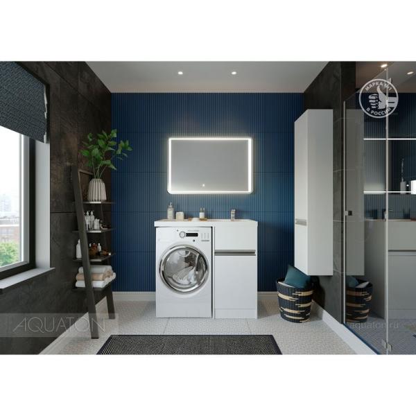 Тумба под раковину Aquaton Лондри 1A236001LH010 400 с ящиком,белый