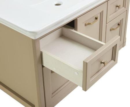 Тумба Толедо 105 ASB Woodline Капучино подвесная без раковины