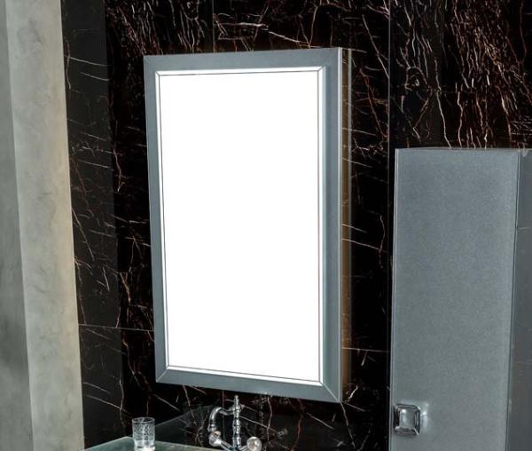 Зеркало Boheme Dolce Серебро 105x70см 567-SL
