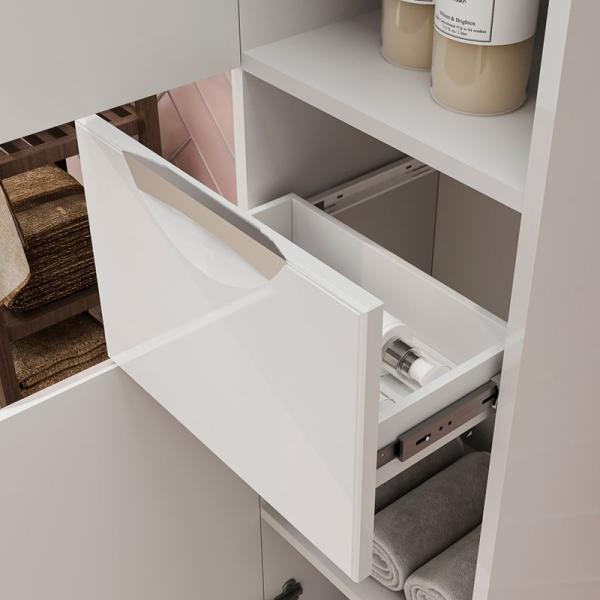 Пенал для ванной напольный Volna Adel 35 (без корзины)