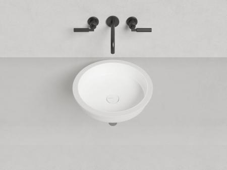 Раковина Salini MAREA 05 S-Stone матовая 42x42 1802205M встраиваемая