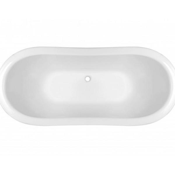 Ванна Эстет Бостон с литым подиумом 1800х740 иск. камень