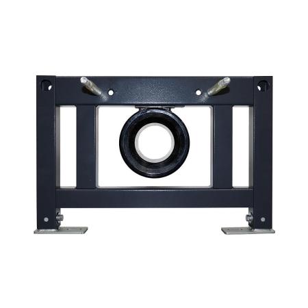 Унитаз импульсный Azario AZ-101C подвесной 360х590х380, квадратный, быстросъемное сиденье микролифт, монтажная рама в комплекте