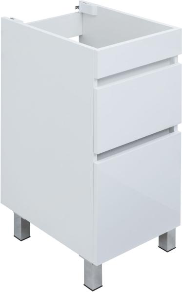 Тумба под раковину Aquanet Вега 40 белый глянец