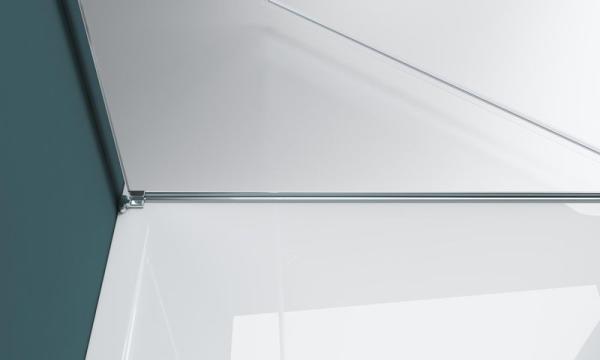 Душевая дверь BelBagno ETNA 90 прозрачное стекло 6 мм профиль хром ETNA-B-1-90-C-Cr