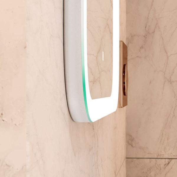 Зеркало Континент Glamour standart 700x800 ЗЛП336 LED подсветка 6000К; бесконтактный сенсор, димир