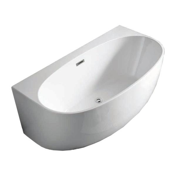 Ванна акриловая Azario Cambridge 180x88x58 пристенная CAM18090
