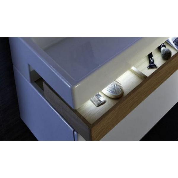 Раковина Jacob Delafon TERRACE EXC9112-00 100 см подвесная с подсветкой