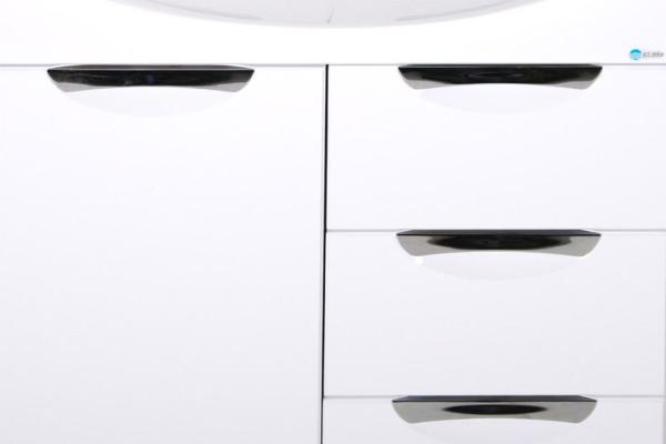 Тумба под раковину ASB-Mebel Мессина 9892R 700х440 мм цвет белый глянец напольная