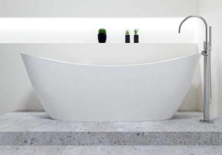 Ванна Aquastone Торре 168x80 литьевой мрамор отдельностоящая
