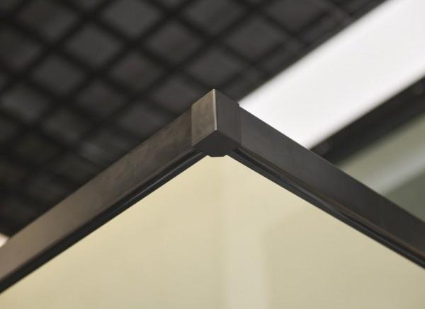 Душевая кабина Esbano 90x90 rпрофиль Черный стекло прозрачное ESKBB90CKR