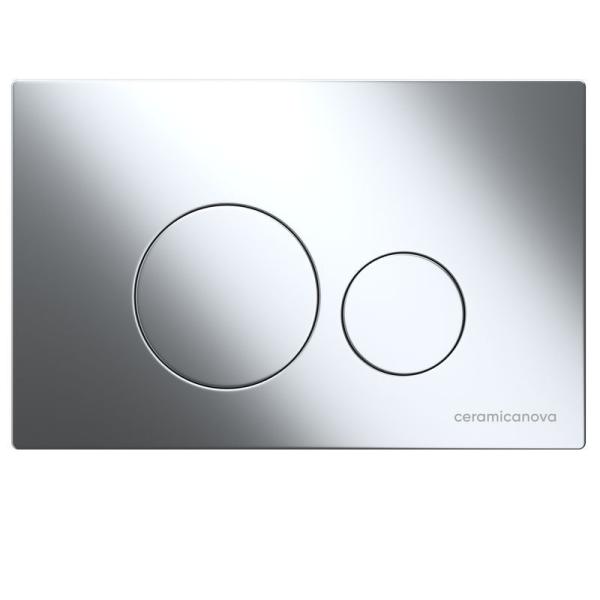 Инсталляция Ceramicanova Envision CN1001CH с кнопкой смыва Round цвет хром