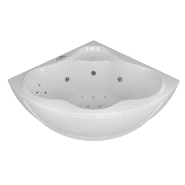 Ванна АКВАТЕК Галатея 135x135 НМ (пневматика)