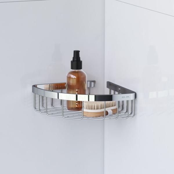 Корзина для душа AM.PM Sense L A7452100 хром 30 см