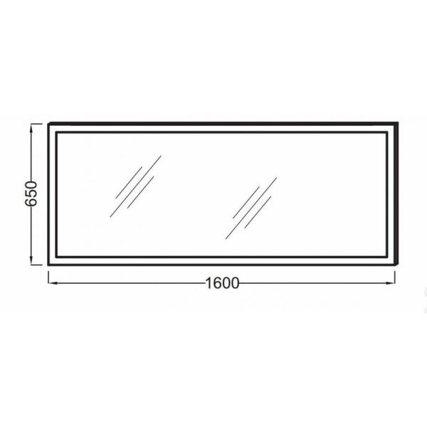 Зеркало Jacob Delafon EB1447-NF 160 см с подсветкой