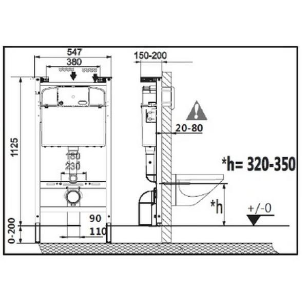 Унитаз с инсталляцией Roca Dama Senso 893104090 сиденье микролифт