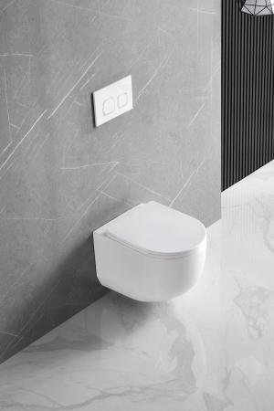 Унитаз подвесной Vincea Tornado Globo VT1-52T цвет белый, ультратонкое soft-close сиденье