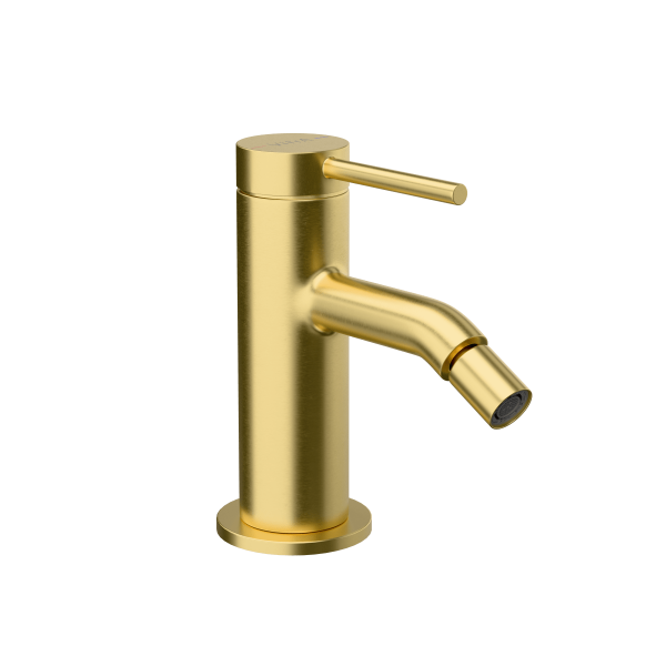 Смеситель VitrA Minimax Round  A4353625EXP однорычажный брашированное золото латунь