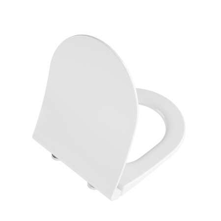 Инсталляция с унитазом VitrA Zentrum Round  9879B003-7200 комплект 4 в 1 с сиденьем микролифт безободковый цвет клавиши глянцевый хром