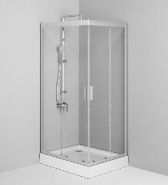 Душевой уголок AM.PM Gem W90G-404-100280-MT прозрачный