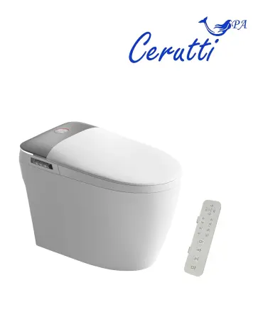 Унитаз напольный CeruttiSPA ЭРСИЛИЯ (ERSILIA) Smart CT10616 с дистанционным управлением (680x400x470)