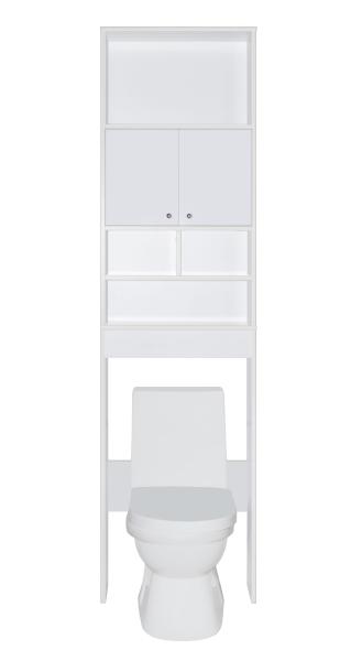 Колонна Style Line Эко Стандарт 550 2100*550*200 над унитазом