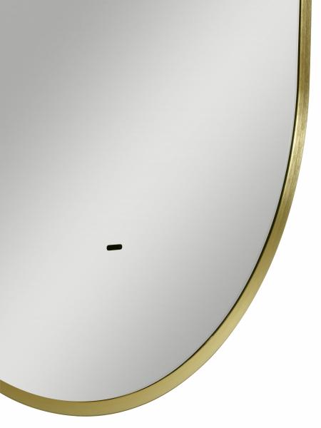 Зеркало Uperwood Next Znext50100g LED 50*100 бесконтактный сенсор золотое